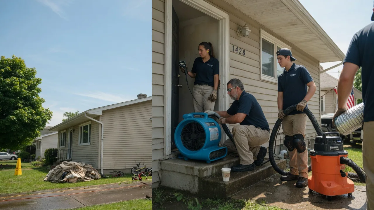 Water Damage Restoration in Lejunior, KY near me